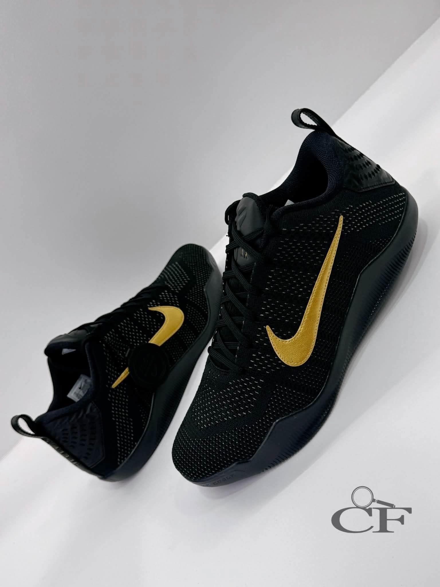 Nike Kobe11 Elite Low 科比11精英低帮 黑金 编织实战篮球鞋